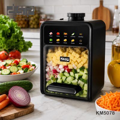 DSP KM5078 Salad Maker – From Garden to Bowl in Seconds / 9-in-1 multifunction food processor/800W