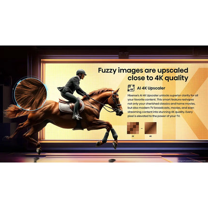 Hisense 98″ Q6Q 4K QLED Smart Television (2025 Model) – 98Q6Q