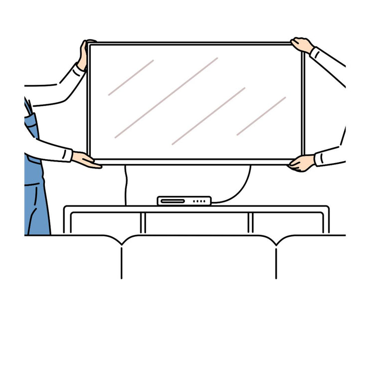 Installation service for TV