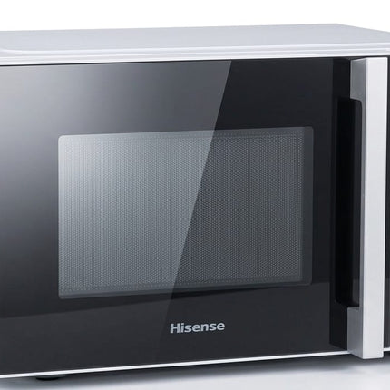Hisense 30L Microwave Oven, 11-levels of Power, Preset Programmes, Time & Weight Defrost, LED Display, Cooking End Signal, Large Capacity, H30MOWS9H/WHITE