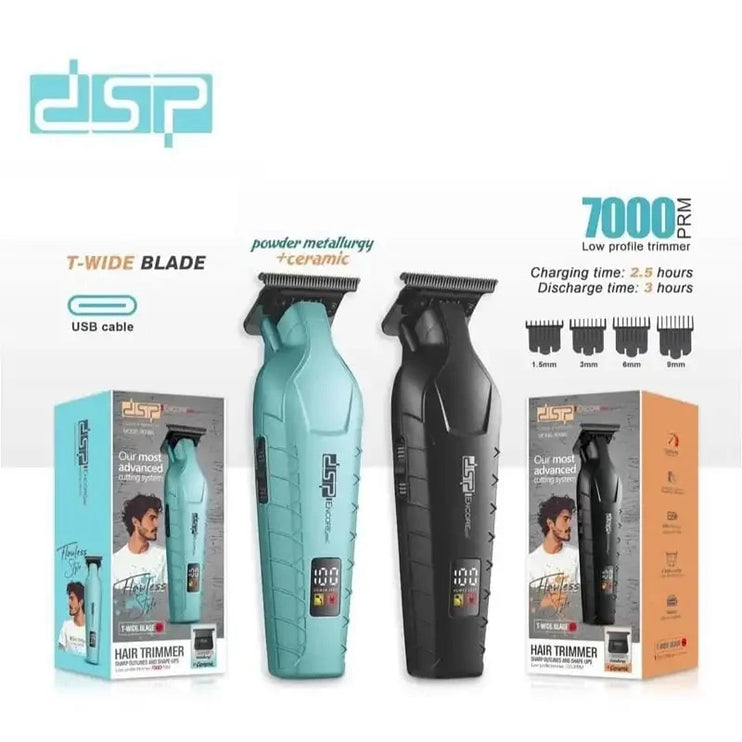 DSP rechargeable hair and facial trimmer model 90085