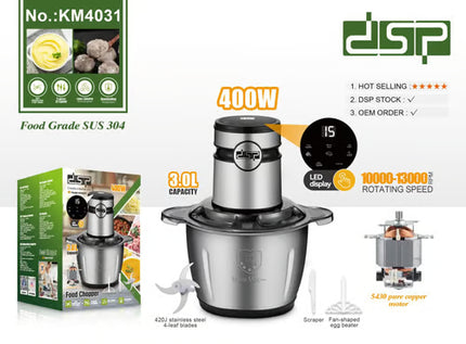 DSP Food processor 3L 400W KM-4031
