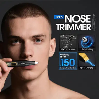 Dsp 4-in-1 Men's Grooming Kit Beard Trimmer, Body Trimmer, Nose Hair Trimmer & Foil Shaver