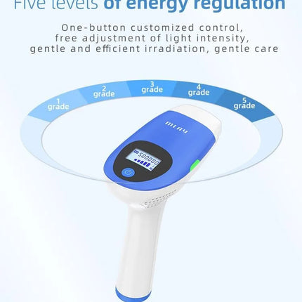 جهاز إزالة الشعر MLAY T3 IPL للنساء، جهاز إزالة الشعر الدائم باللون الأبيض