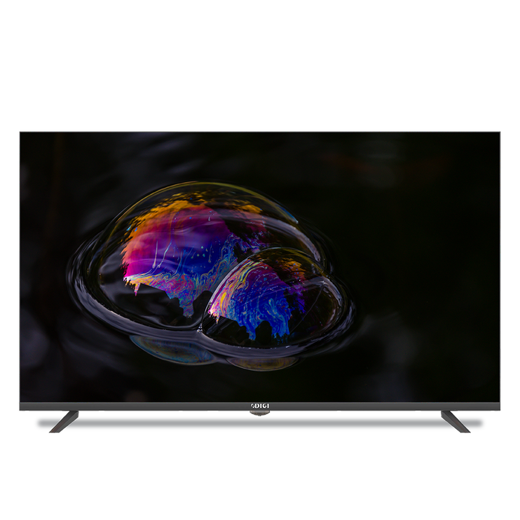 DIGI 43 Inches – FHD LED, Frameless Design, Dynamic Contrast, Built-in Receiver, HDMI/USB