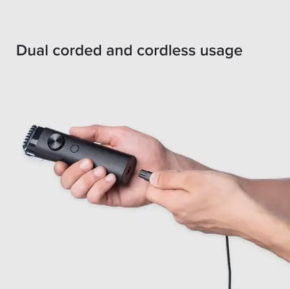 ماكينة تشذيب Mi XXQ01HM، وقت تشغيل 90 دقيقة، 40 إعدادًا للطول (أسود)