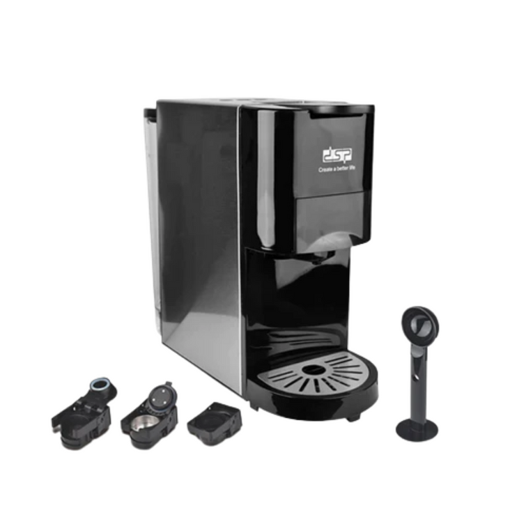 Dsp Espresso Machine 3in1 Capsule & Coffee Powder