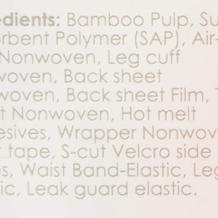 Pureborn Organic-Natural Bamboo Baby Disposable Diapers-Nappy -Value Pack- From 0 To 4.5 Kg - 68 Pcs