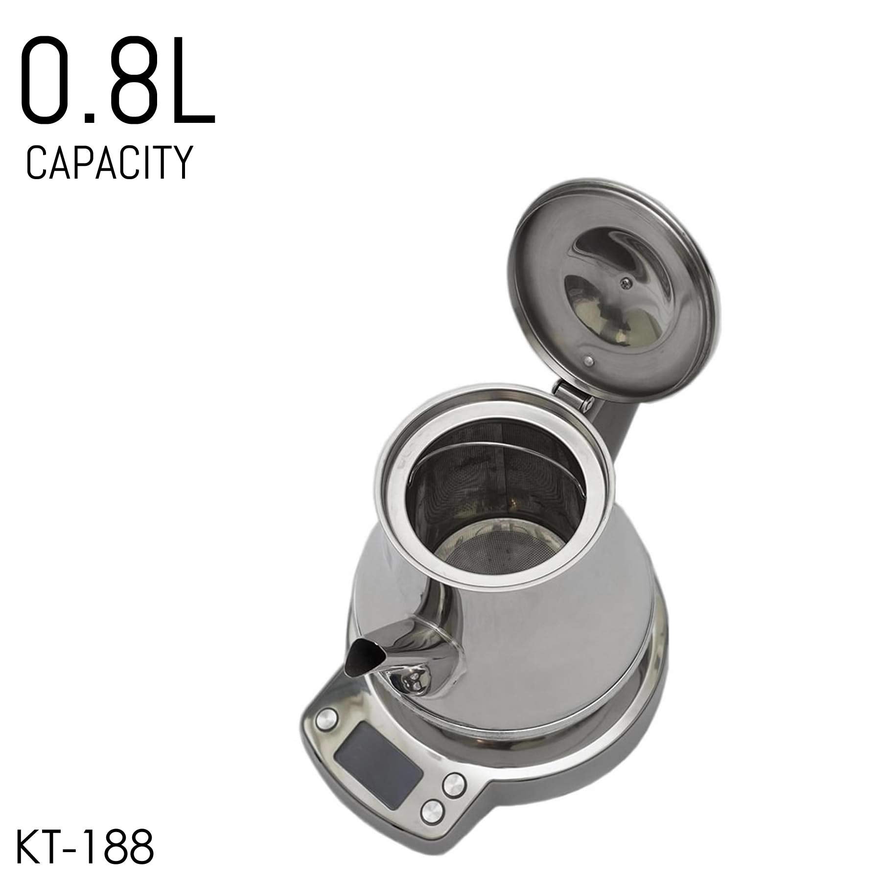 Crownline Karak Tea Maker Kt-188 Silver