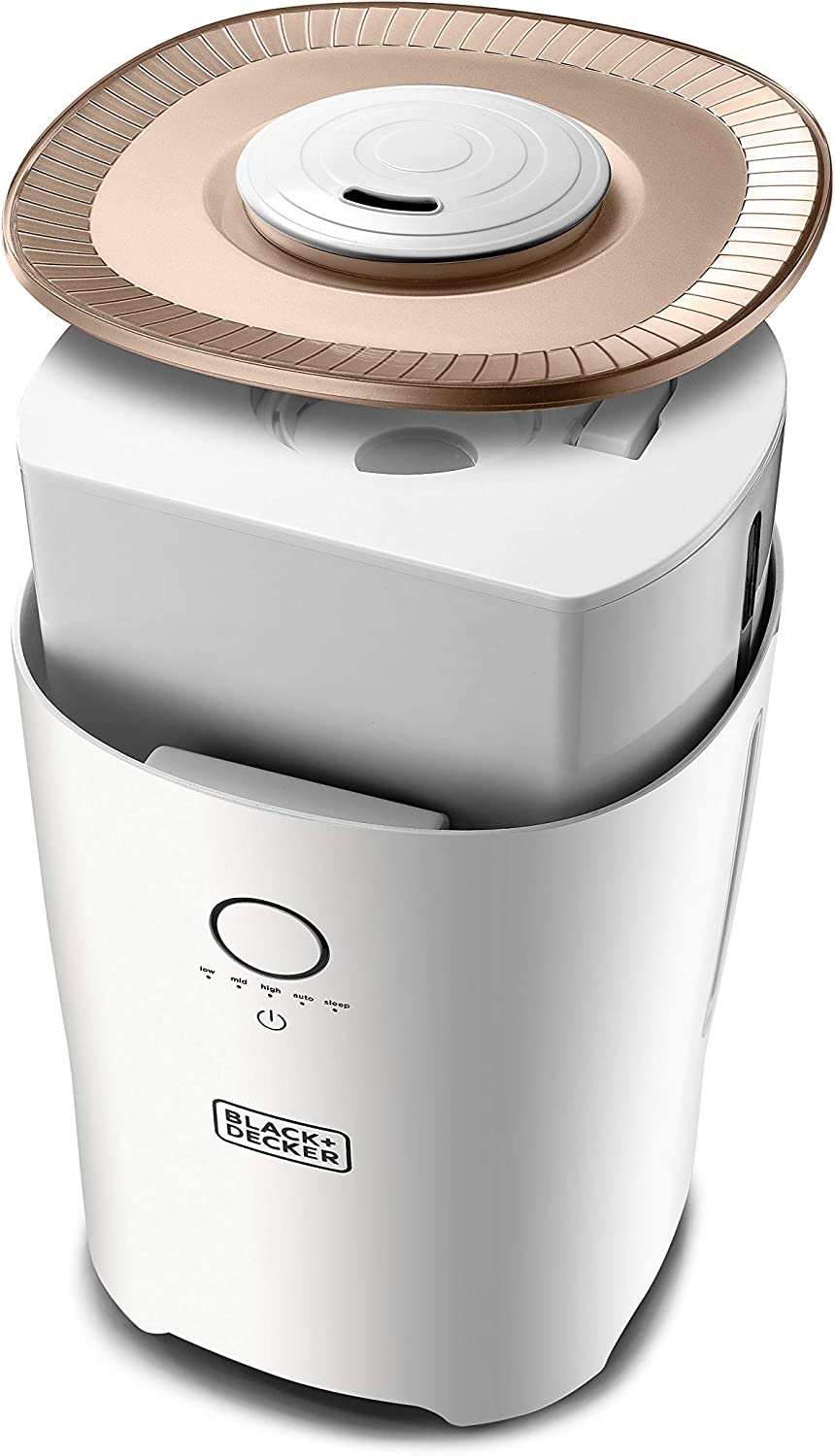 BLACK+DECKER Humidifier White/Rose Gold 4 Liters (manimal used)