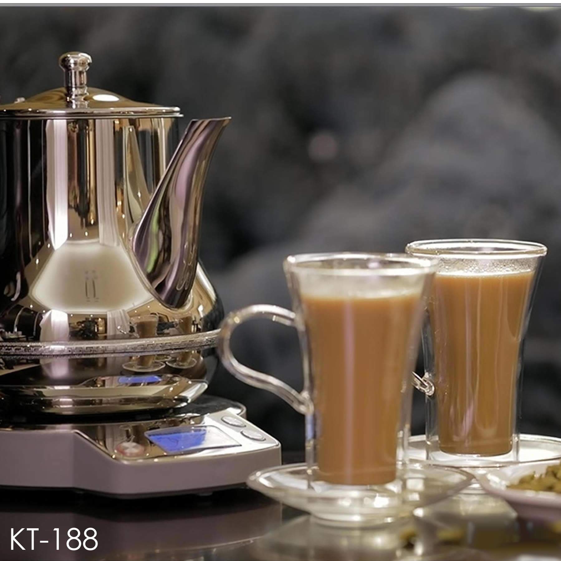 Crownline Karak Tea Maker Kt-188 Silver