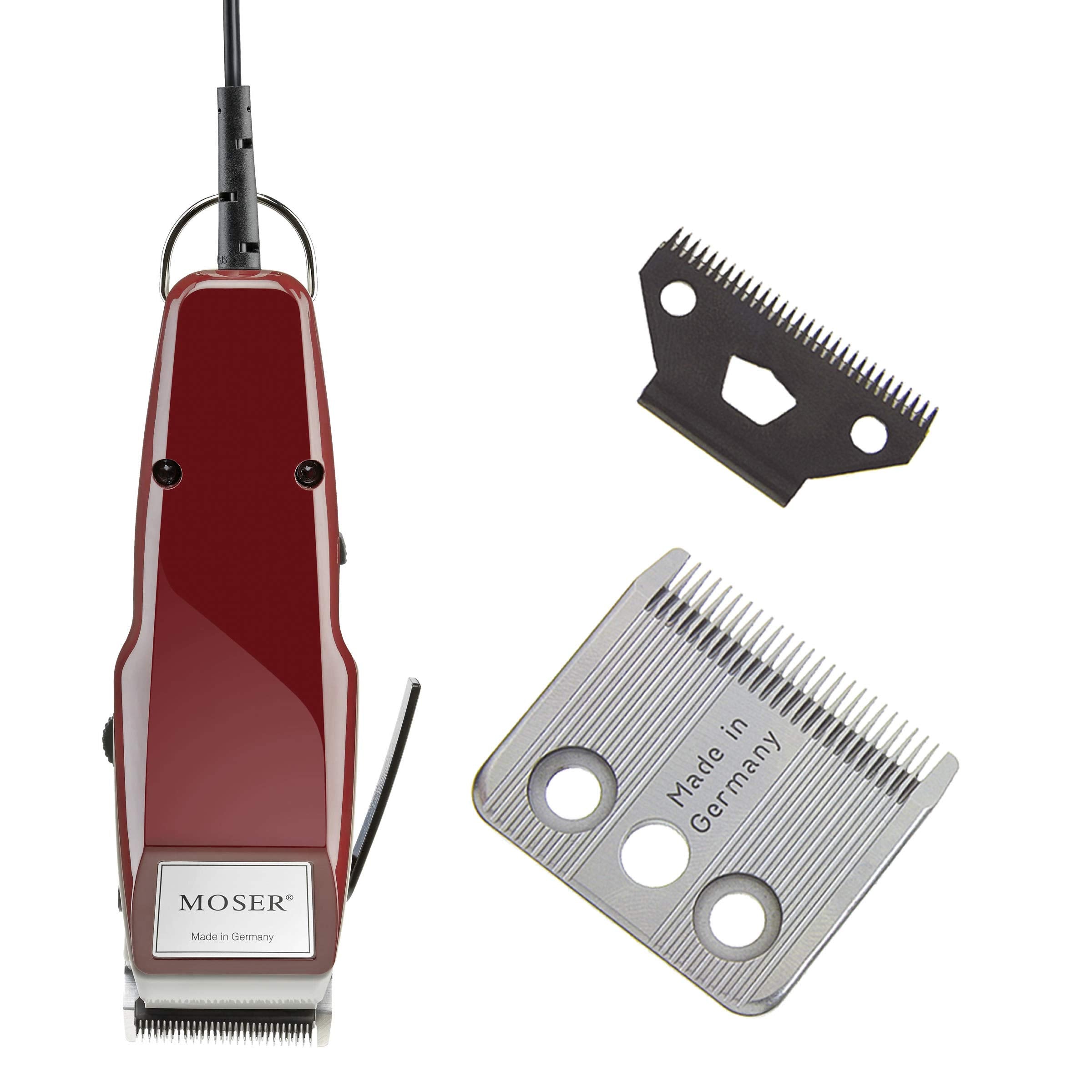 Moser 1400-0378, Professional Corded Hair Clipper, Burgandy Set (Pack Of 1)