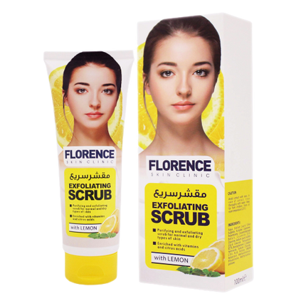 سكراب تقشير من فلورنسا بخلاصة الليمون 100 مل